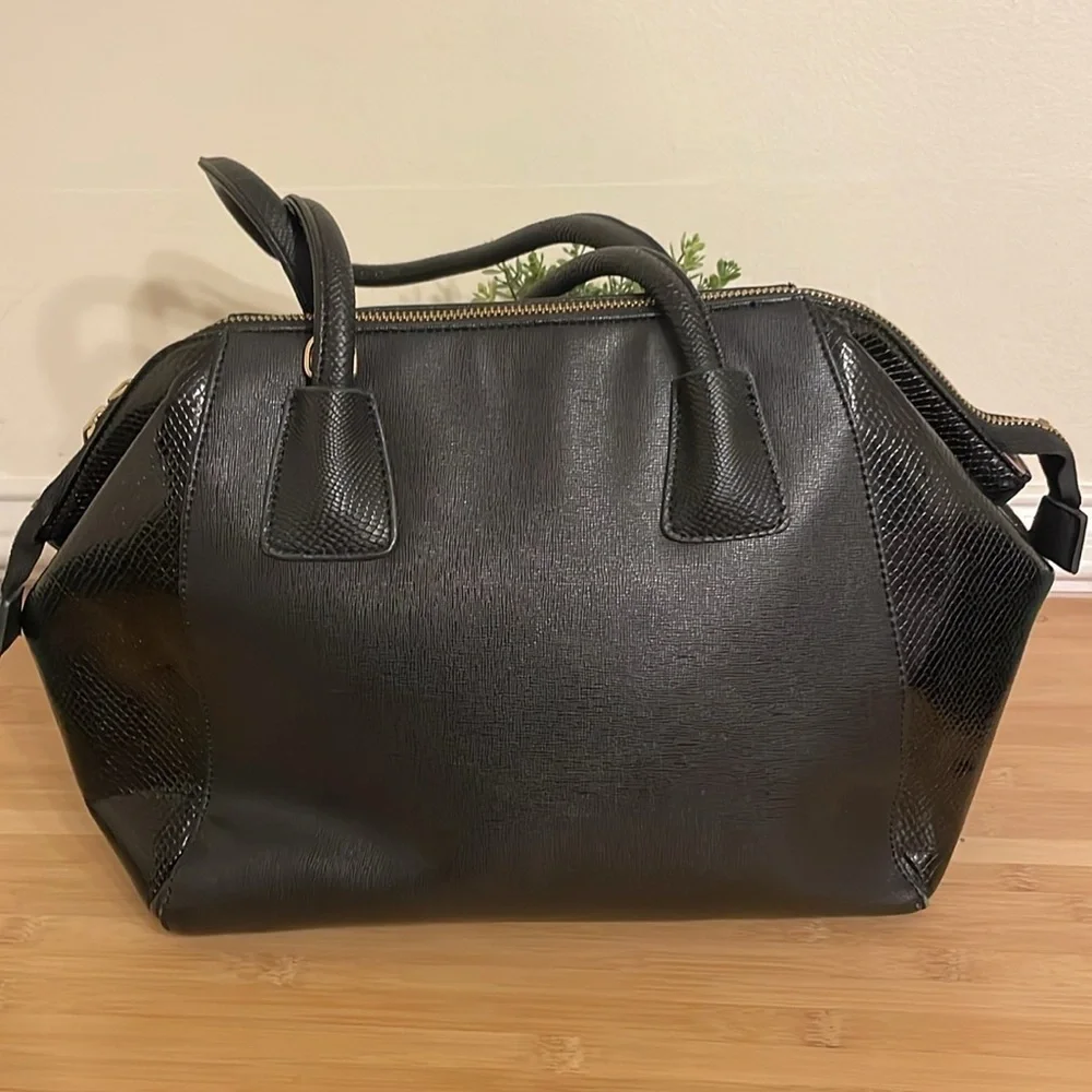 Vintage Charlotte Reid London Structured Satchel Women’s Handbag